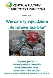 reliefowa bombka